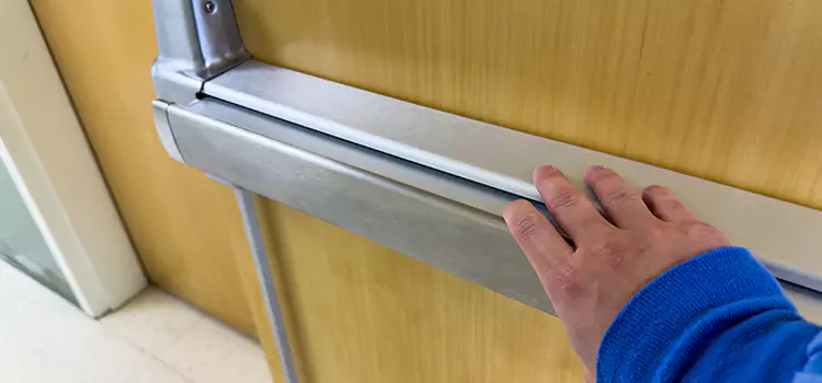 Installing a Push Bar on a Door Waterloo